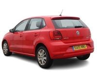Used VW Polo SE 60 HP (44 kW) 2015 Red Hatchback