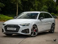 Used Audi A4 Black Edition 190 HP (139 kW) 2023 White Estate