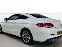 Used Mercedes C200 184 HP (135 kW) 2018 White Coupe