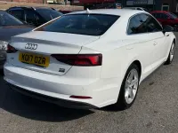 Used Audi A5 S-Line 190 HP (139 kW) 2017 White Coupe