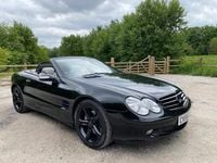 Used Mercedes SL500 2005 Black Cabriolet