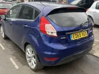 Used Ford Fiesta Titanium 100 HP (73 kW) 2015 Blue Hatchback