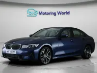 Used BMW 330 Sport Line 254 HP (186 kW) 2021 Blue Sedan