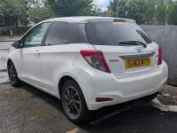 Used Toyota Yaris Edition 69 HP (50 kW) 2013 White Hatchback