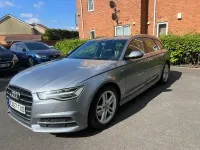 Begagnad Audi A6 S-Line 190 HK (139 kW) 2017 Grå Kombi