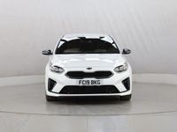 Used Kia Ceed GT-Line 118 HP (86 kW) 2019 White Hatchback