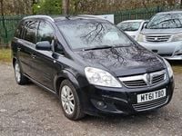 Used Vauxhall Zafira Elite 110 HP (80 kW) 2011 Black MPV