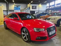 Used Audi A5 Black Edition 170 HP (125 kW) 2013 Red Coupe