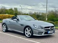 Used Mercedes SLK200 AMG 184 HP (135 kW) 2014 Silver Cabriolet