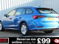 Used Skoda Octavia SE Technology 113 HP (83 kW) 2022 Blue Estate