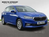 Begagnad Skoda Fabia Comfort 2023 Blå Halvkombi