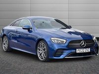 Used Mercedes E300 AMG Line Premium 258 HP (189 kW) 2022 Blue Coupe