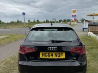Begagnad Audi A3 Sportback Sport 150 HK (110 kW) 2015 Svart Halvkombi