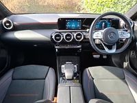 Used Mercedes A180 AMG line 136 HP (100 kW) 2021 White Sedan