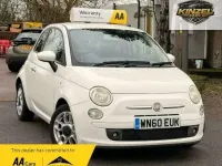 Used Fiat 500 S 69 HP (50 kW) 2010 White Hatchback