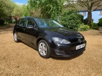 Used VW Golf VII Edition 2016 Black Hatchback
