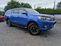 Used Toyota HiLux 150 HP (110 kW) 2018 Blue Pickup