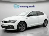 Gebraucht VW Polo R-line 115 PS (84 kW) 2019 Weiß Kleinwagen