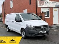 Used Mercedes Vito Progressive 160 HP (117 kW) 2021 White Van