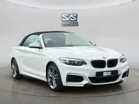 Used BMW 218 M Sport 136 HP (100 kW) 2018 White Cabriolet