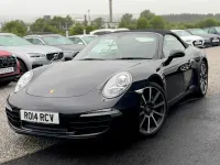 Used Porsche 911 Carrera Cabriolet 350 HP (257 kW) 2014 Black Cabriolet