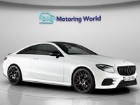 Used Mercedes E300 AMG line 245 HP (180 kW) 2020 White Coupe