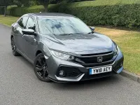 Used Honda Civic SR 126 HP (92 kW) 2018 Grey Hatchback