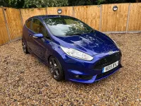 Used Ford Fiesta ST 2015 Blue Hatchback