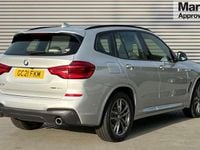 Used BMW X3 M Sport 292 HP (214 kW) 2021 Silver SUV