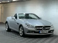 Used Mercedes SLK250 2014 Silver Cabriolet