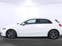 Second-hand Mercedes A180 AMG line 136 CP (100 kW) 2020 Alb Hatchback