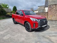New KGM Musso 202 HP (148 kW) 2025 Red Pickup