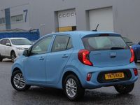 Used Kia Picanto 2022 Blue Hatchback