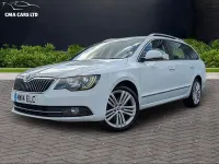 Used Skoda Superb Elegance 170 HP (125 kW) 2014 White Estate
