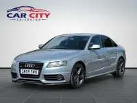 Used Audi A4 S-Line 240 HP (176 kW) 2009 Silver Sedan