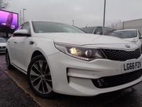 Used Kia Optima 2016 White Sedan