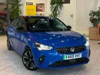 Used Vauxhall Corsa-e Elite 100 kW (136 HP) 2022 Blue Hatchback