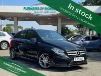 Used Mercedes B200 AMG line 2016 Black Hatchback