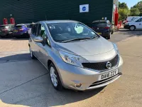 Used Nissan Note Acenta Premium 98 HP (72 kW) 2016 Silver Hatchback