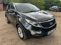 Used Kia Sportage 115 HP (84 kW) 2014 Black SUV