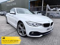Used BMW 420 Sport Line 184 HP (135 kW) 2015 White Cabriolet