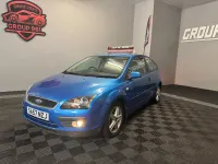 Used Ford Focus Zetec 100 HP (73 kW) 2007 Blue Hatchback