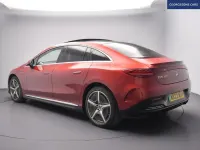 Used Mercedes EQE350 AMG line 214 kW (292 HP) 2022 Red Sedan