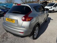 Used Nissan Juke Acenta 110 HP (80 kW) 2011 Silver SUV