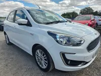 Used Ford Ka Plus Zetec 85 HP (62 kW) 2018 White Hatchback