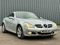 Begagnad Mercedes SLK280 2008 Silver Cab