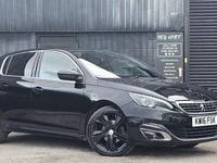 Used Peugeot 308 GT-line 130 HP (95 kW) 2016 Black Hatchback
