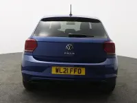 Usado VW Polo Match 95 HP (69 kW) 2021 Azul Citadino