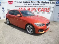 Used BMW 118 M Sport 2017 Orange Hatchback