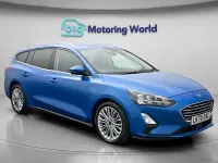 Used Ford Focus Titanium X 120 HP (88 kW) 2020 Blue Estate